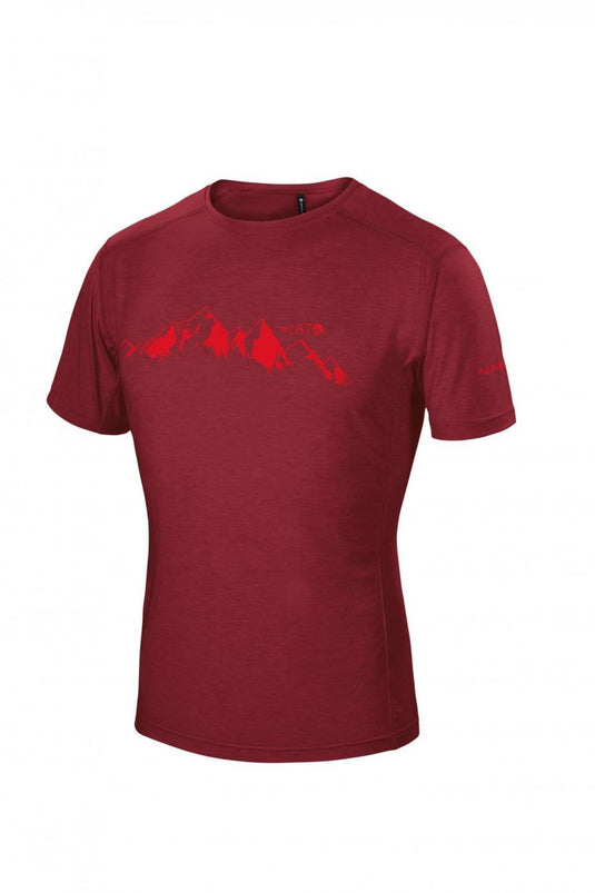Ferrino Yoho t-shirt tecnica uomo Bordeaux 