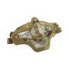WOSPORT maschera con rete metallica