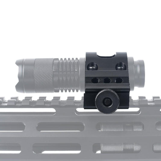 METAL ATTACCO 45° DIAMETRO 1" PER TORCIA O LASER NERO 