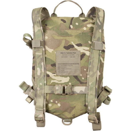 zaino portacamel back modello israeliano originale esercito inglese 