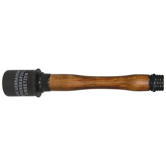 decorazione fermacarte riproduzione in legno granata m24 