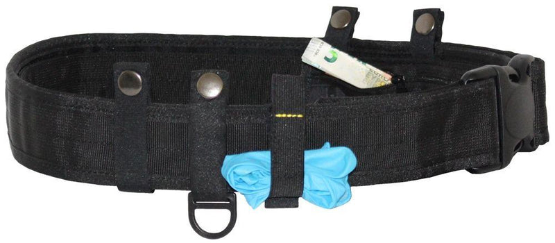 Load image into Gallery viewer, BLACK BELT cinturone in cordura con sottocintura a velcro 

