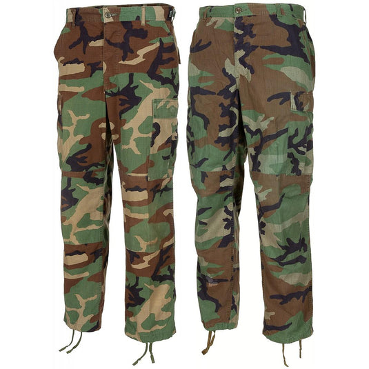 us bdu pantaloni da combattimento esercito americano usati 