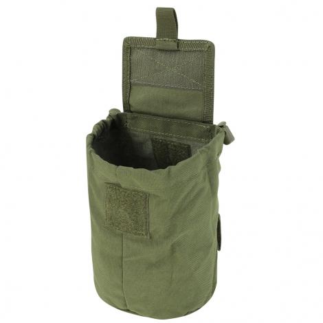 tasca richiudibile ma36 portacaricatori esausti colore VERDE OLIVA 