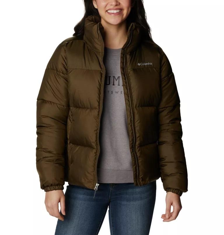 Load image into Gallery viewer, puffect™ jacket piumino donna ultraleggero COLUMBIA Verde Oliva 
