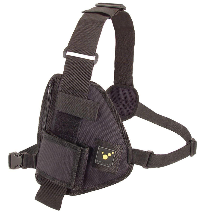 Carica immagine in Galleria Viewer, CHEST pettorina portaradio in cordura nero 
