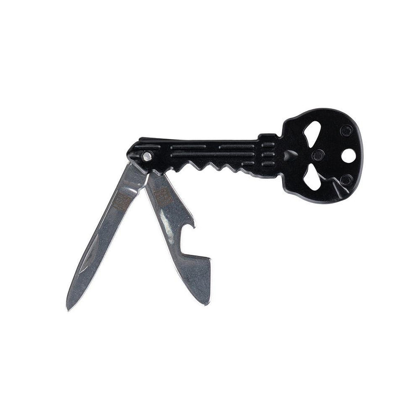 Carica immagine in Galleria Viewer, Portachiavi pocket knife punisher skull nero<BR/> 
