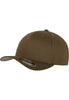 FLEXFIT cap flexfit wooly combed OLIVE GREEN