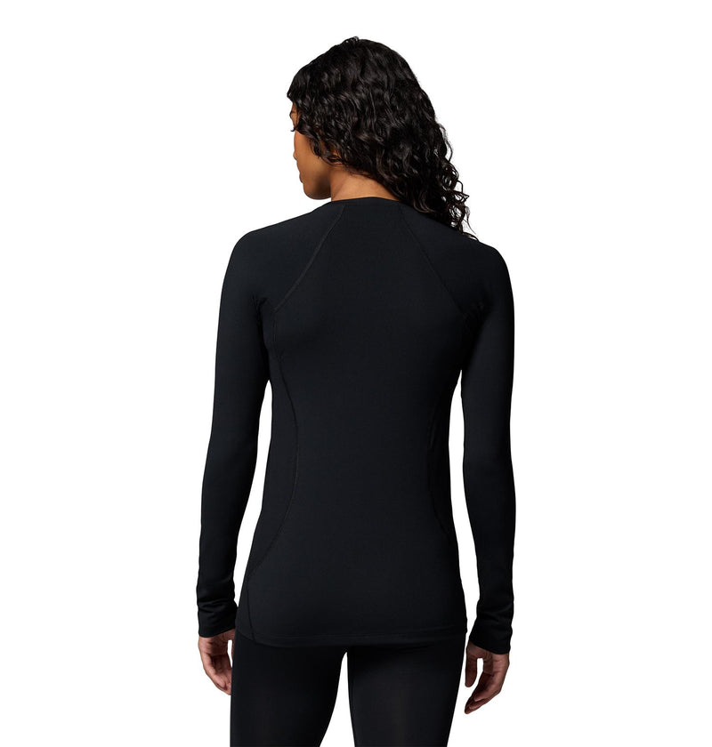 Carica immagine in Galleria Viewer, Maglia intima COLUMBIA midweight stretch donna a manica lunga e mezza zip 

