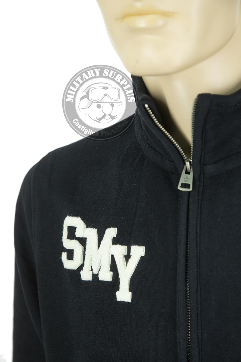 Load image into Gallery viewer, Smithy's felpa full zip uomo Nero 
