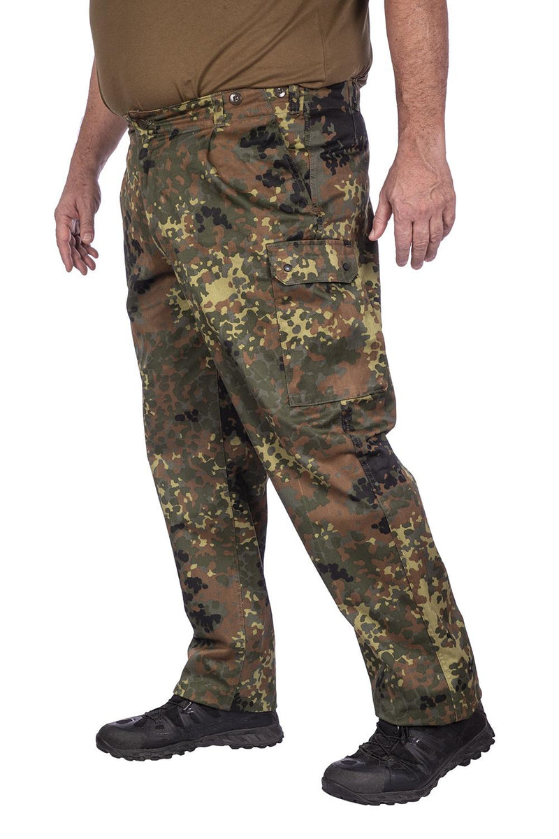 Carica immagine in Galleria Viewer, Pantaloni Moleskin originale BW Flecktarn camo TAGLIE GRANDI 
