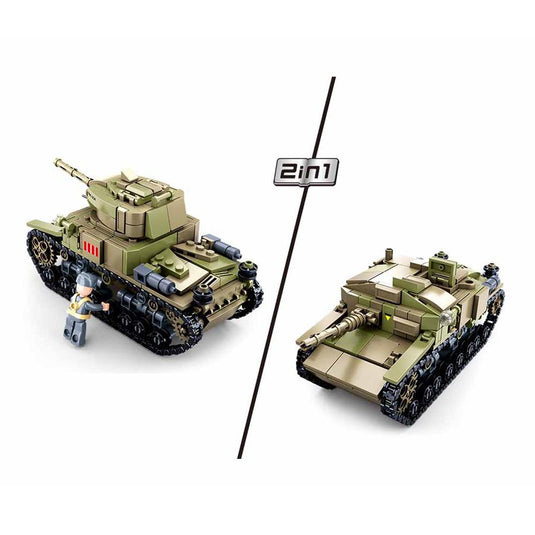 carro armato  italiano medio m38-b0711 