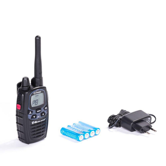 g7 pro-1 radio+caricatore muro+4 batt<BR/>1800mah-2018 