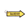 FOSTEX Military Style Fabric Keychain DANGER