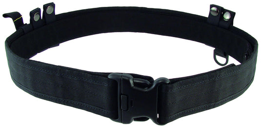 BLACK BELT cinturone in cordura con sottocintura a velcro 