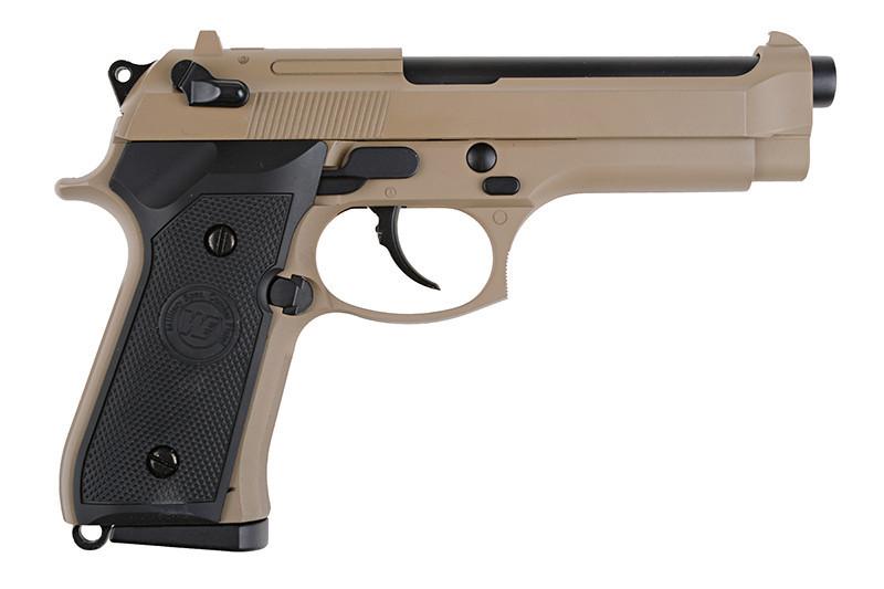 Load image into Gallery viewer, m92 blow back pistol replica (co2) - tan 
