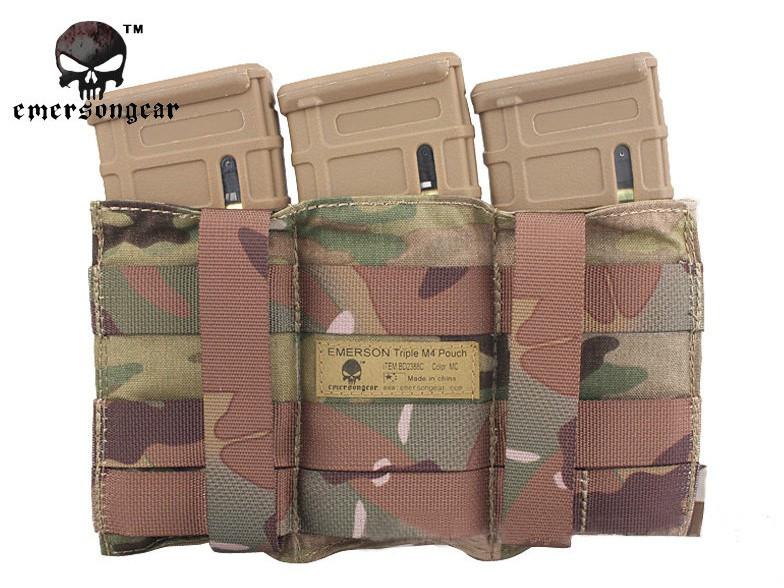 Carica immagine in Galleria Viewer, emerson tasca tripla portacaricatore m4 fast elastica bfg type 
