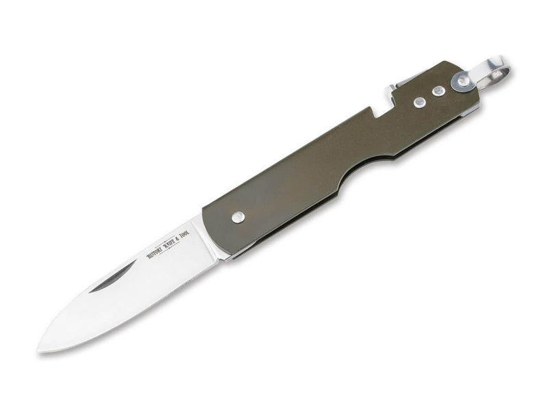 Carica immagine in Galleria Viewer, Japanese Army Pen Knife Can Opener coltello pieghevole 
