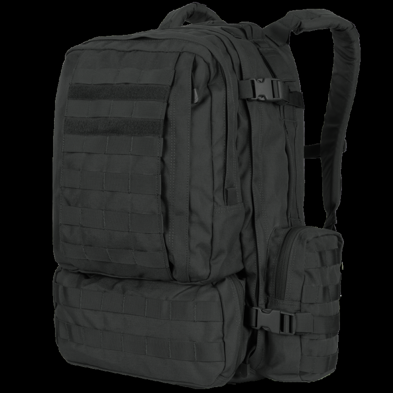 Load image into Gallery viewer, zaino assault large sistema m.o.l.l.e. lt.67 NERO 

