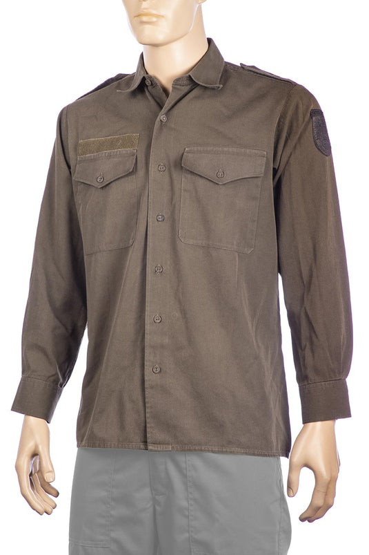 camicia militare usata esercito austriaco verde oliva prima scelta 