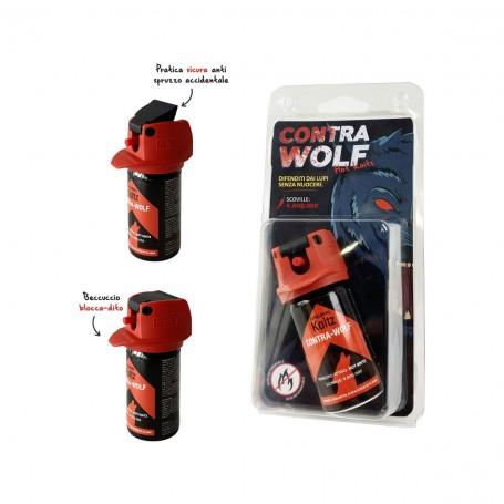 Spray urticante CONTRA WOLF per difendersi dai lupi<BR/> 