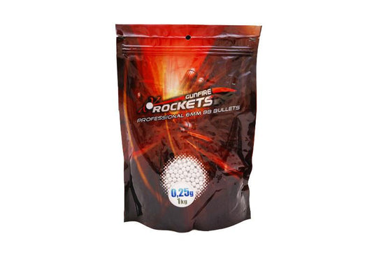 rockets professional 0,25g bbs - 1kg 