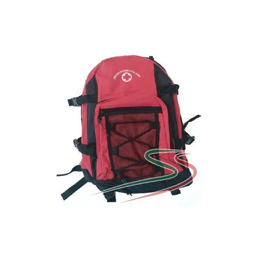 zainetto tecnico cri rosso e nero 