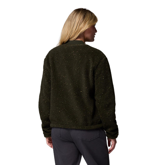 Bomber in pile Stellar Path™ da donna verde melange 