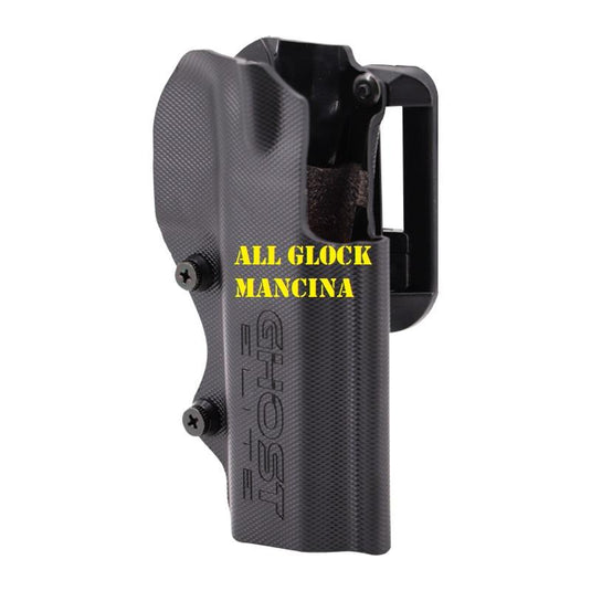 ghost civilian holster fondina per uso sportivo in colore nero 