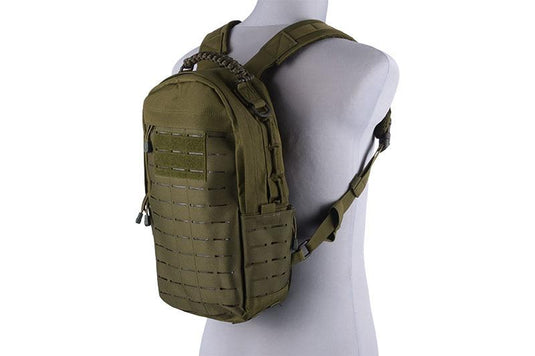 zaino tattico day pack molle laser cut - verde oliva 