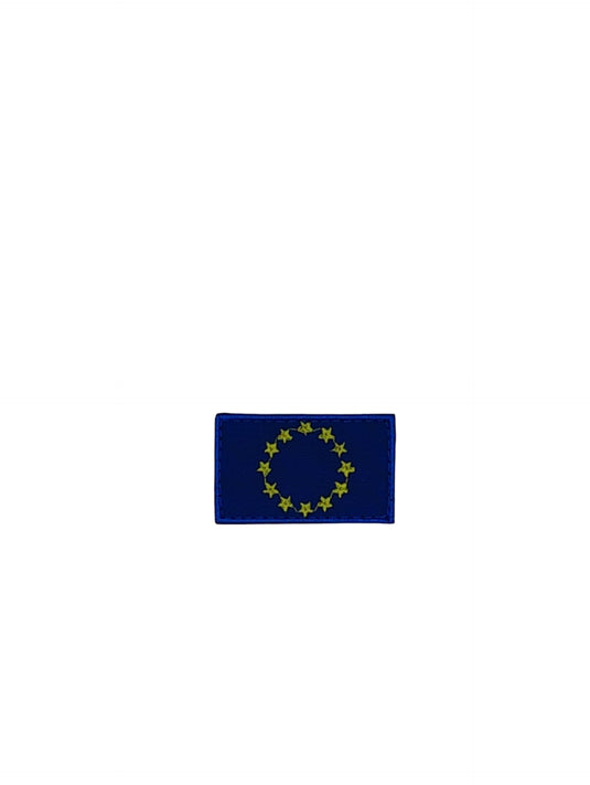 Patch ricamata bandiera EUROPA 3x5 con velcro 