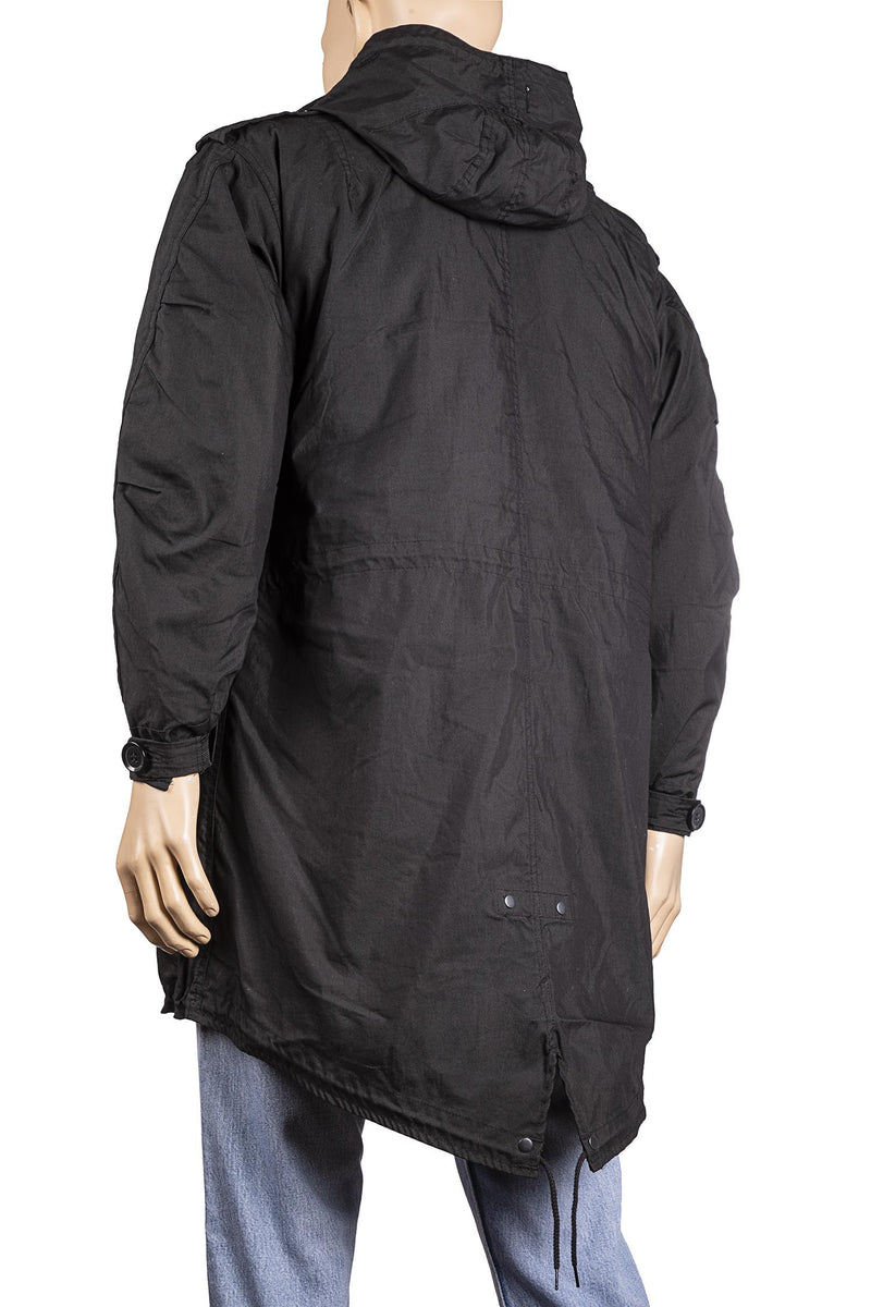 Carica immagine in Galleria Viewer, us m51 shell parka con liner e cappuccio NERO 
