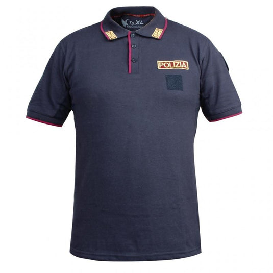 maglia polo polizia di stato 
