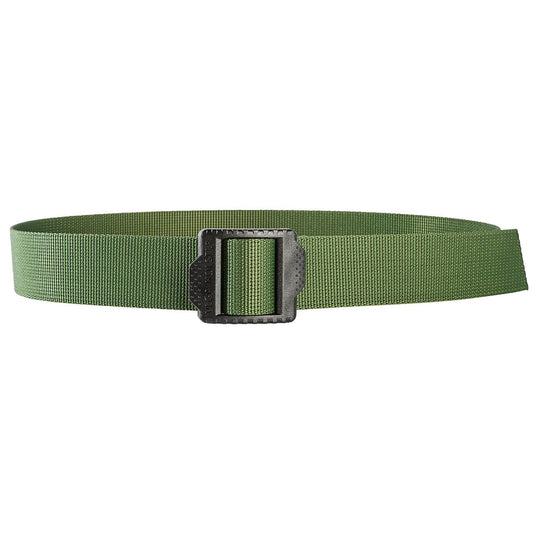 cintura nastro fibbia slider altezza cm.4 verde militare 