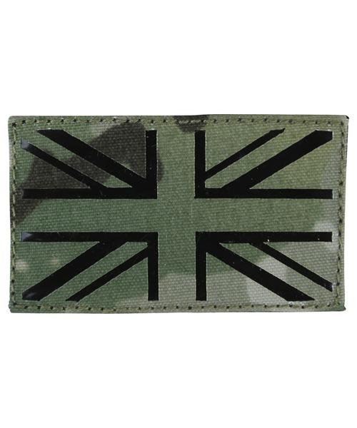 patch tattica union jack bassa visibilita' laser cut camo MTP 