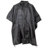 MFH rip-stop poncho BLACK 144x223cm