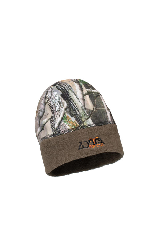 pine cap zuccotto in pile camouflage zotta forest 