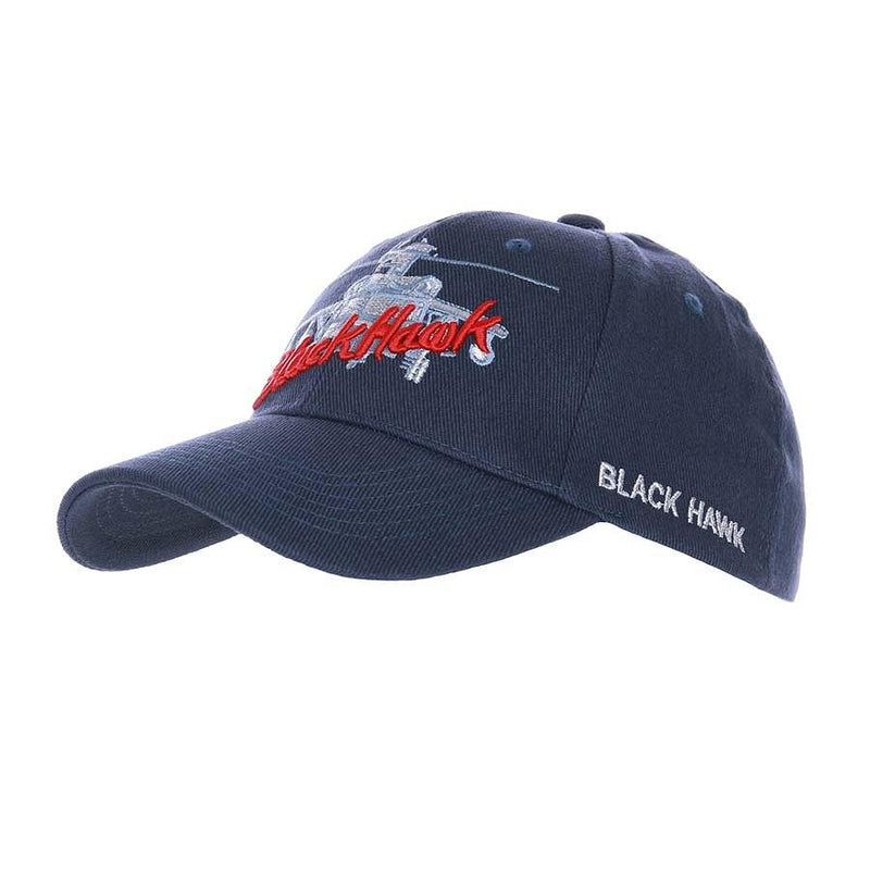 Carica immagine in Galleria Viewer, Cappellino ricamato baseball BLACK HAWK blu 
