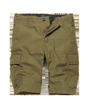 VINTAGE INDUSTRIES Kirbi Bermuda cargo in cotone Verde Oliva