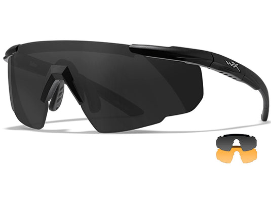 Saber Advanced occhiali tattici a protezione balistica lente grey + lente orange 