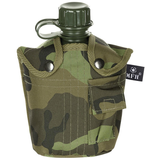 borraccia us in plastica con fodera in cordura WOODLAND 