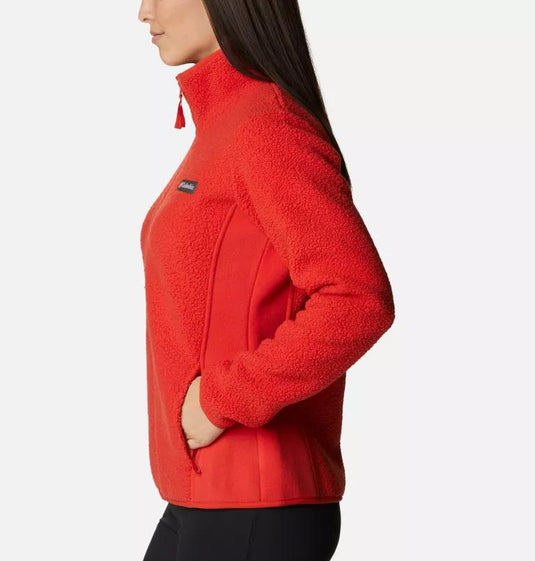 PANORAMA FLEECE FULL ZIP DONNA 