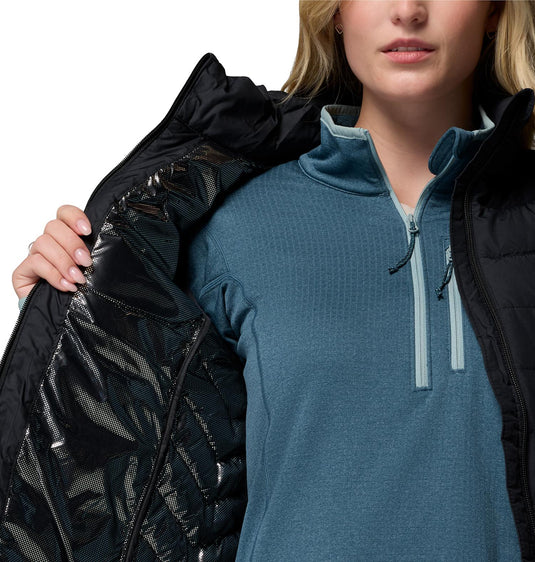 Gilet imbottito Powder Lite™ II da donna Nero 
