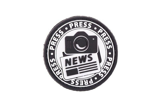 news-press-camera - patch 3d 