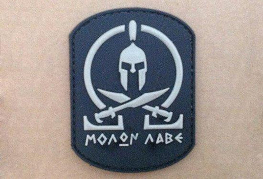 3d pvc patch molon labe 