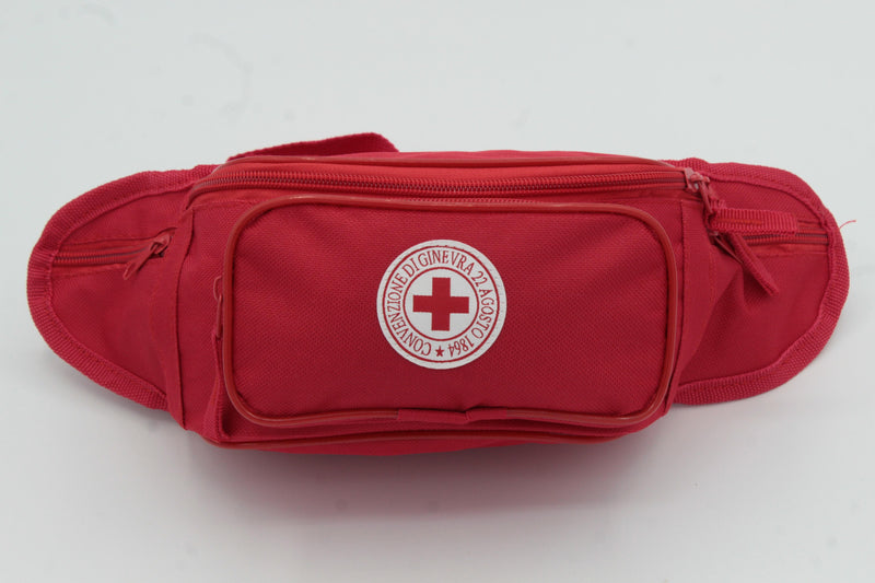 Carica immagine in Galleria Viewer, MARSUPIO IN NYLON CROCE ROSSA ITALIANA 
