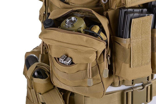 cargo pouch con tasca 
