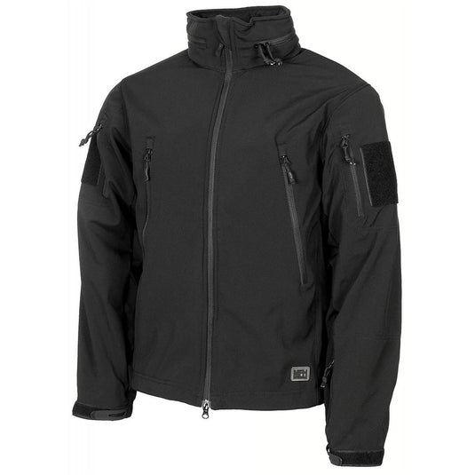 Giacca softshell, "Scorpion" nera 