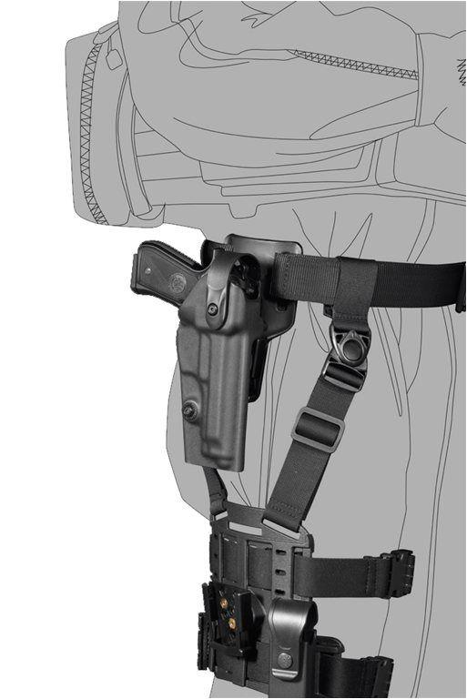 D.S.Q.U.A. adattatore rotativo ed estrattivo per fondine Vega Holster M+F 