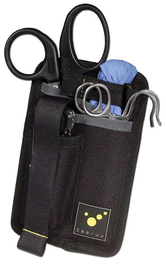 SAN holster da cintura portaforbici, torcia attrezzature base di pronto soccorso in cordura nero 